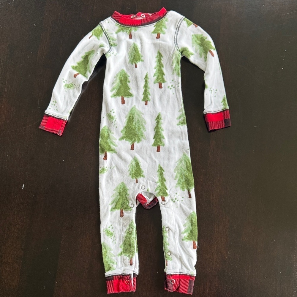 Lazy One christmas tree Onesie